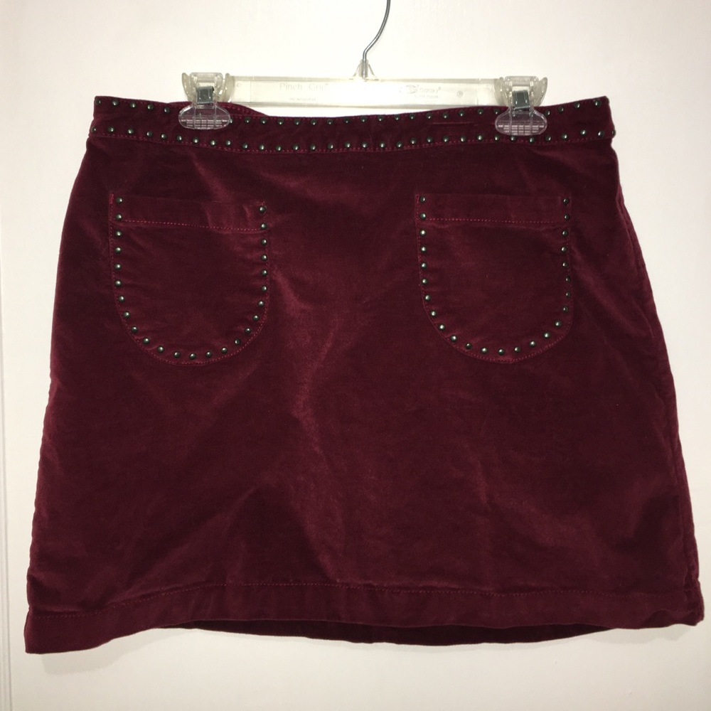 Velvet Mini Skirt / FLASH SALE 🔥50% OFF